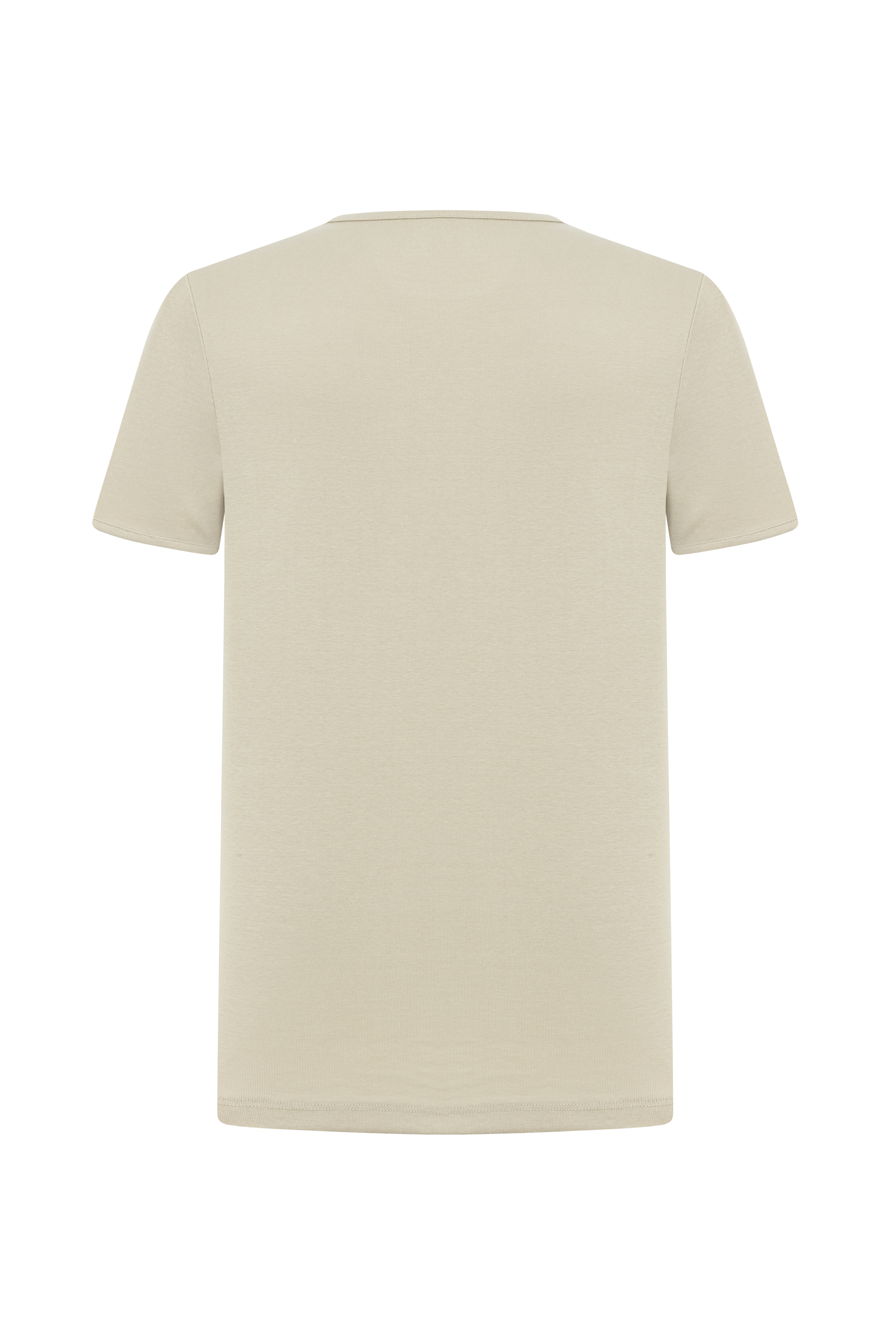BİSİKLET YAKA KISA KOLLU T-SHIRT