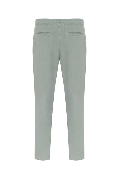 KETEN KARIŞIMLI STRAIGHT FIT PANTOLON