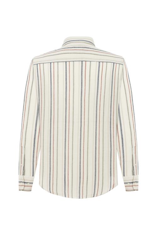  ÇİZGİLİ REGULAR FIT GÖMLEK