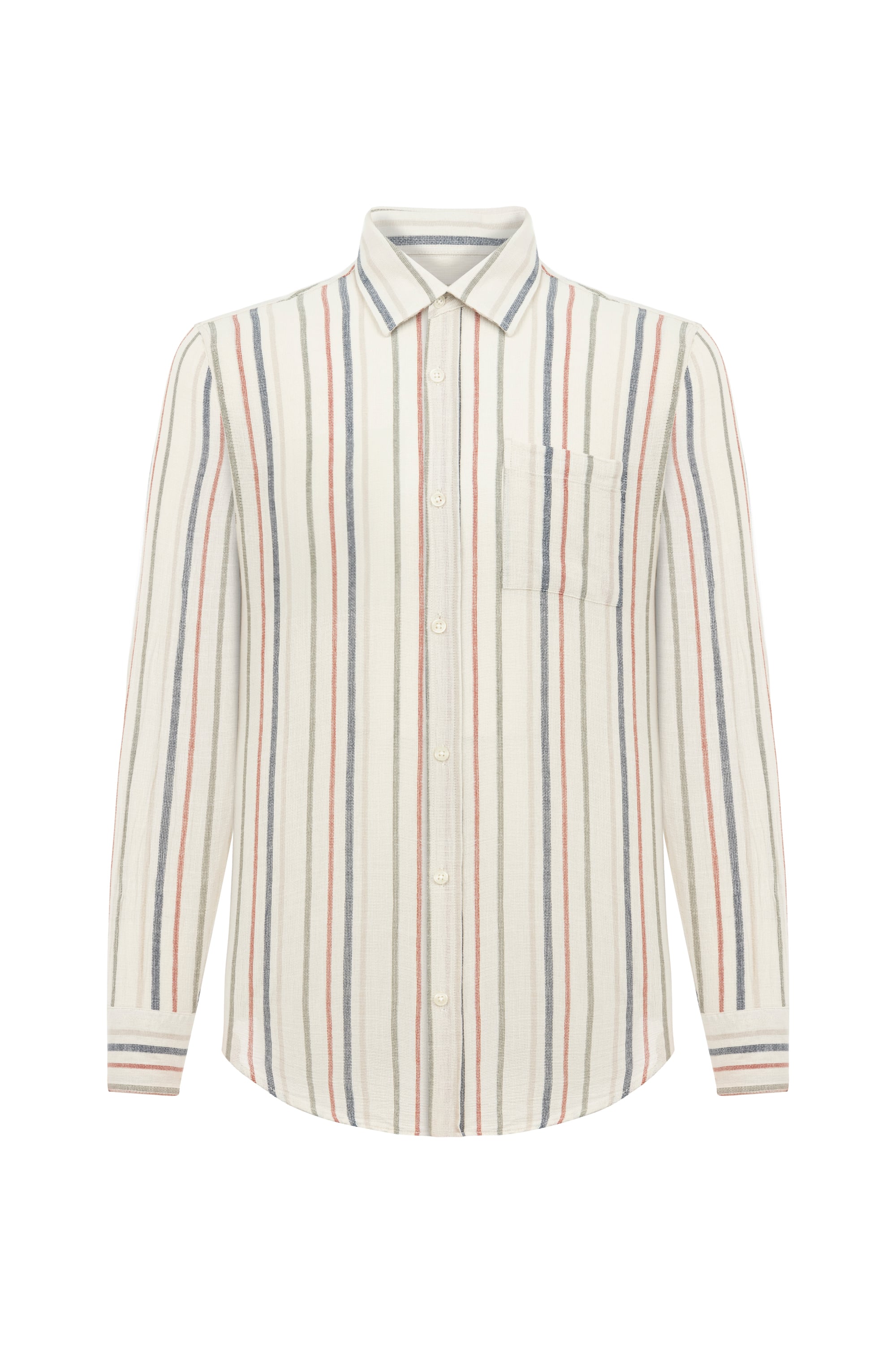 ÇİZGİLİ REGULAR FIT GÖMLEK