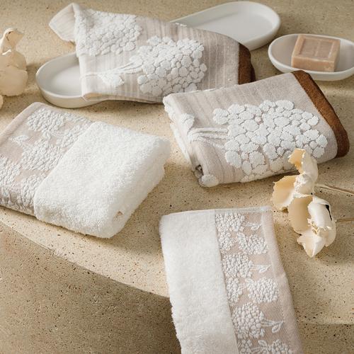 LEAH JAKARLI YÜZ HAVLUSU 50X80