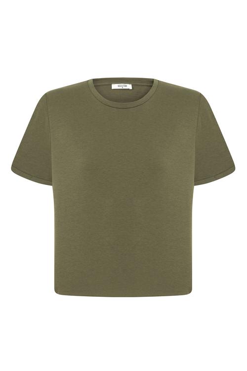  KISA KOLLU CROP T-SHIRT