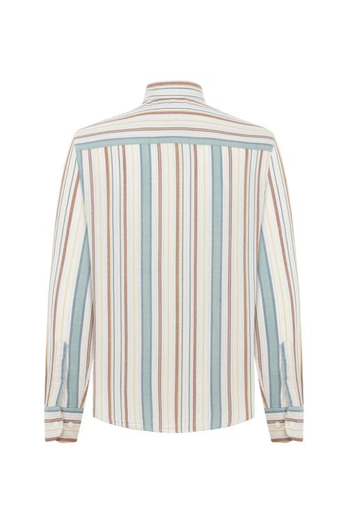  ÇİZGİLİ REGULAR FIT GÖMLEK