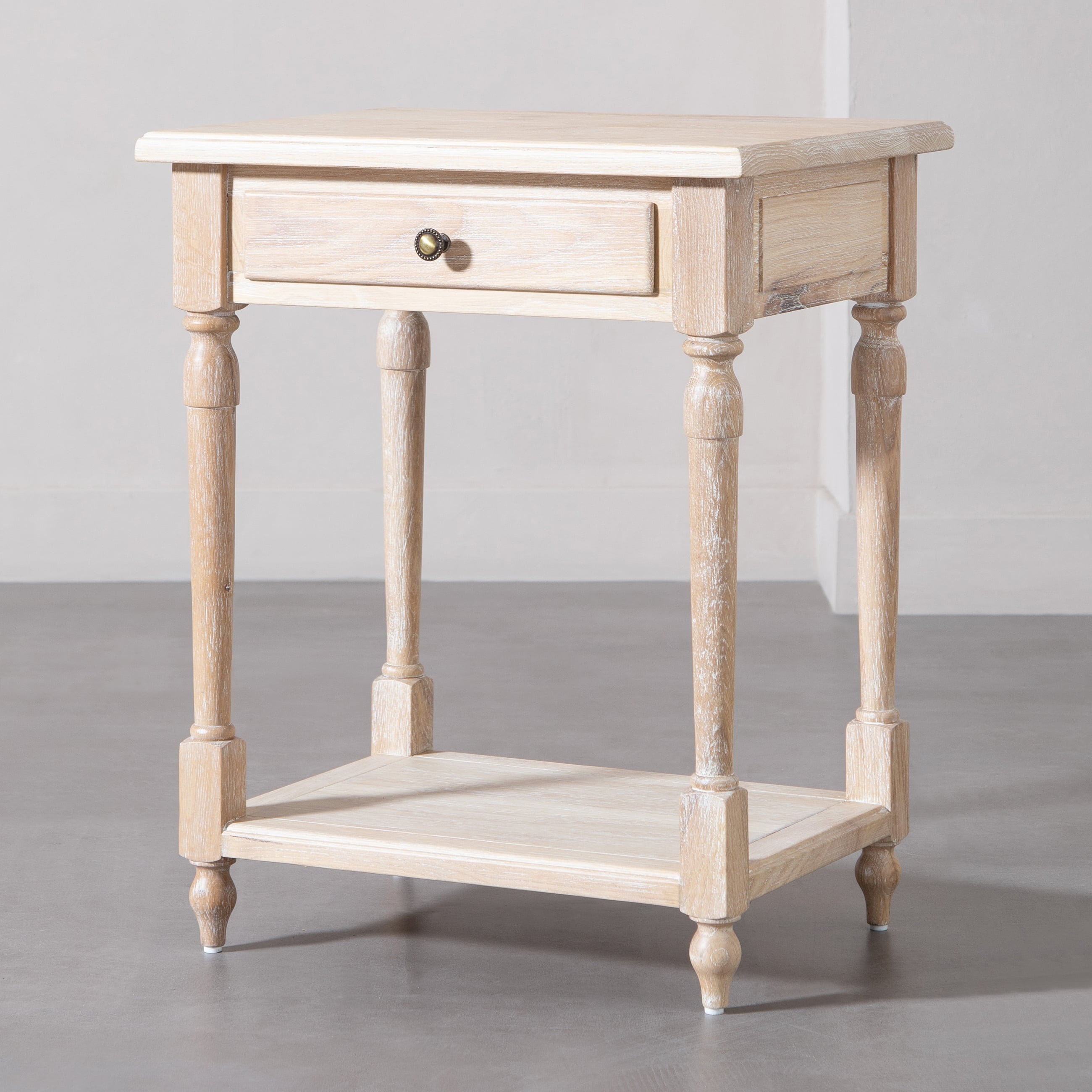 TICA MASİF AHŞAP YAN SEHPA