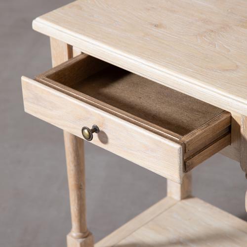  TICA MASİF AHŞAP YAN SEHPA