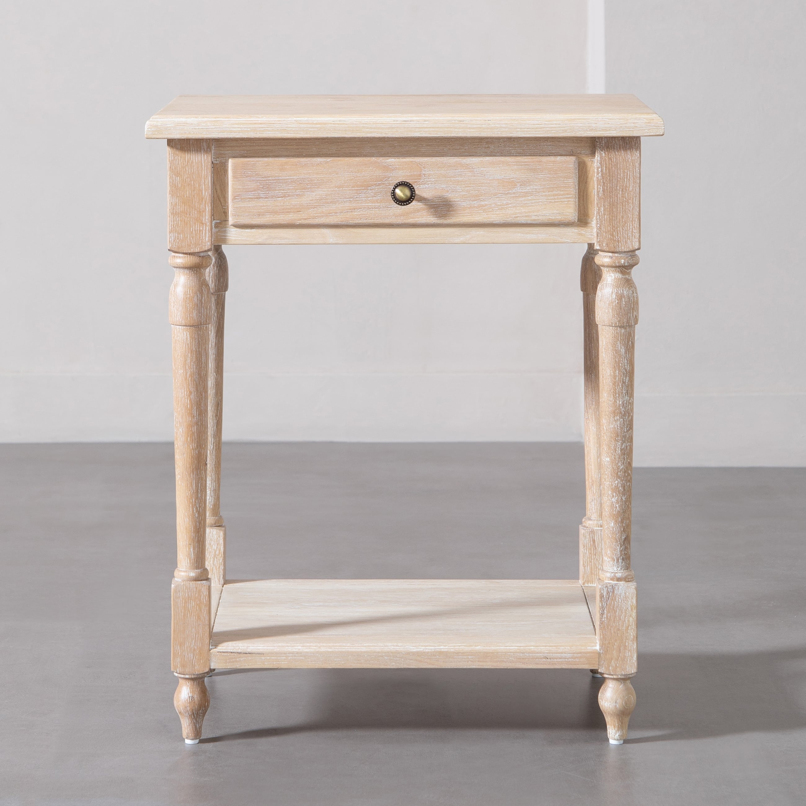 TICA MASİF AHŞAP YAN SEHPA