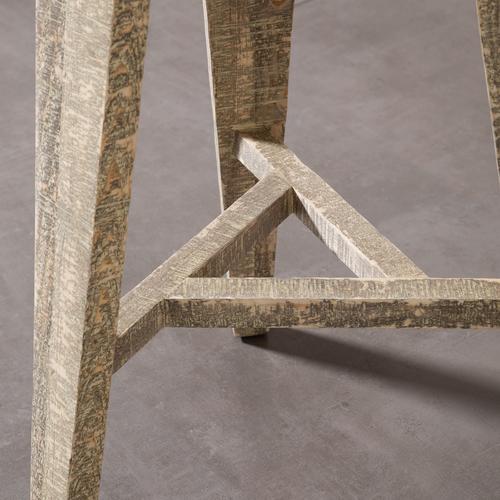  GOOSE MASİF AHŞAP ESKİTME BAR MASASI NATUREL