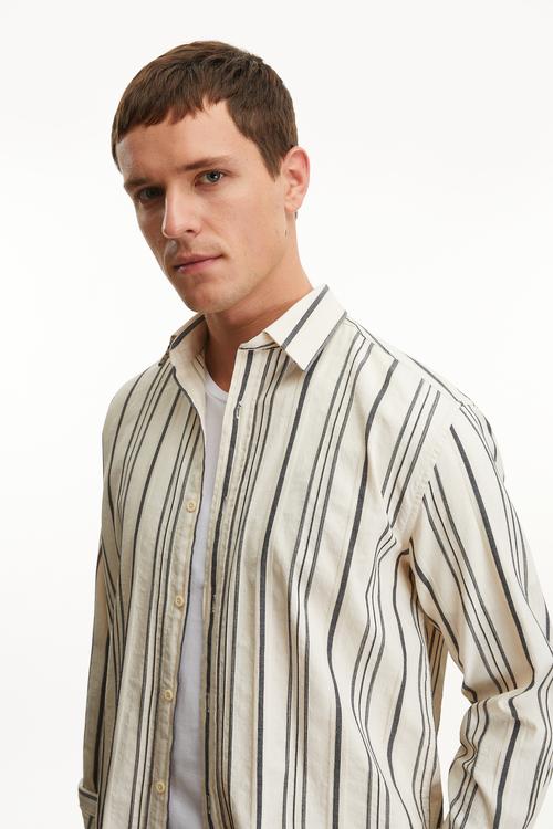  ÇİZGİLİ REGULAR FIT GÖMLEK