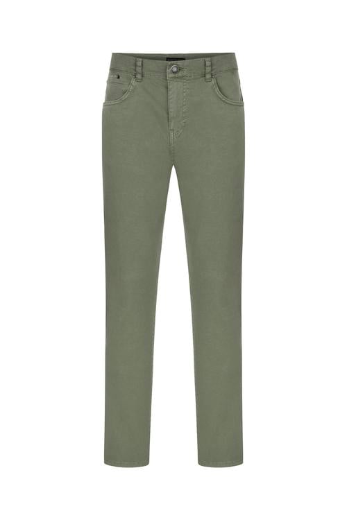  DOKULU SLIM FIT PANTOLON