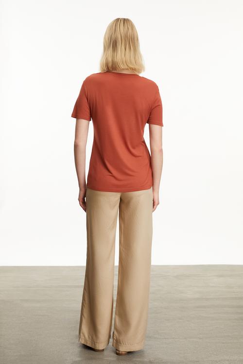  BİSİKLET YAKA KISA KOLLU T-SHIRT