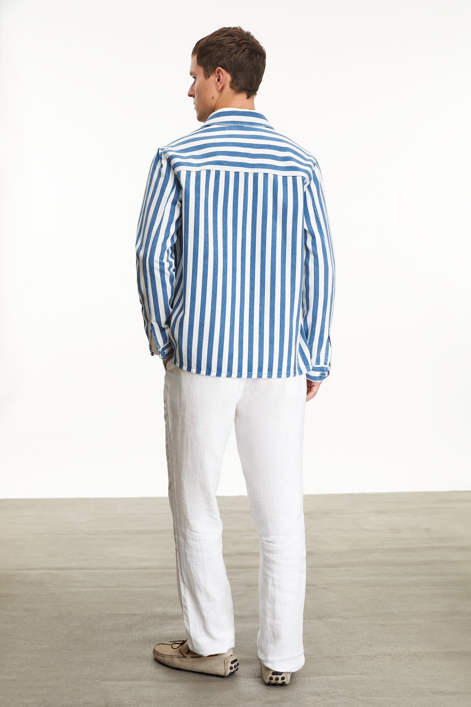 ÇİZGİLİ REGULAR FIT GÖMLEK