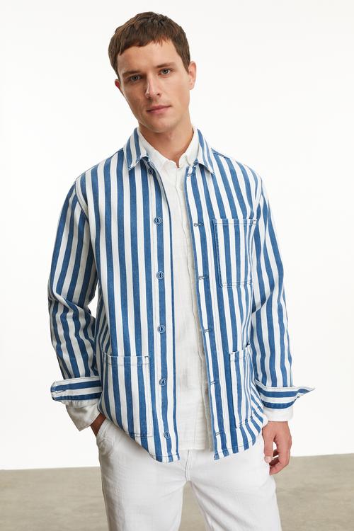  ÇİZGİLİ REGULAR FIT GÖMLEK