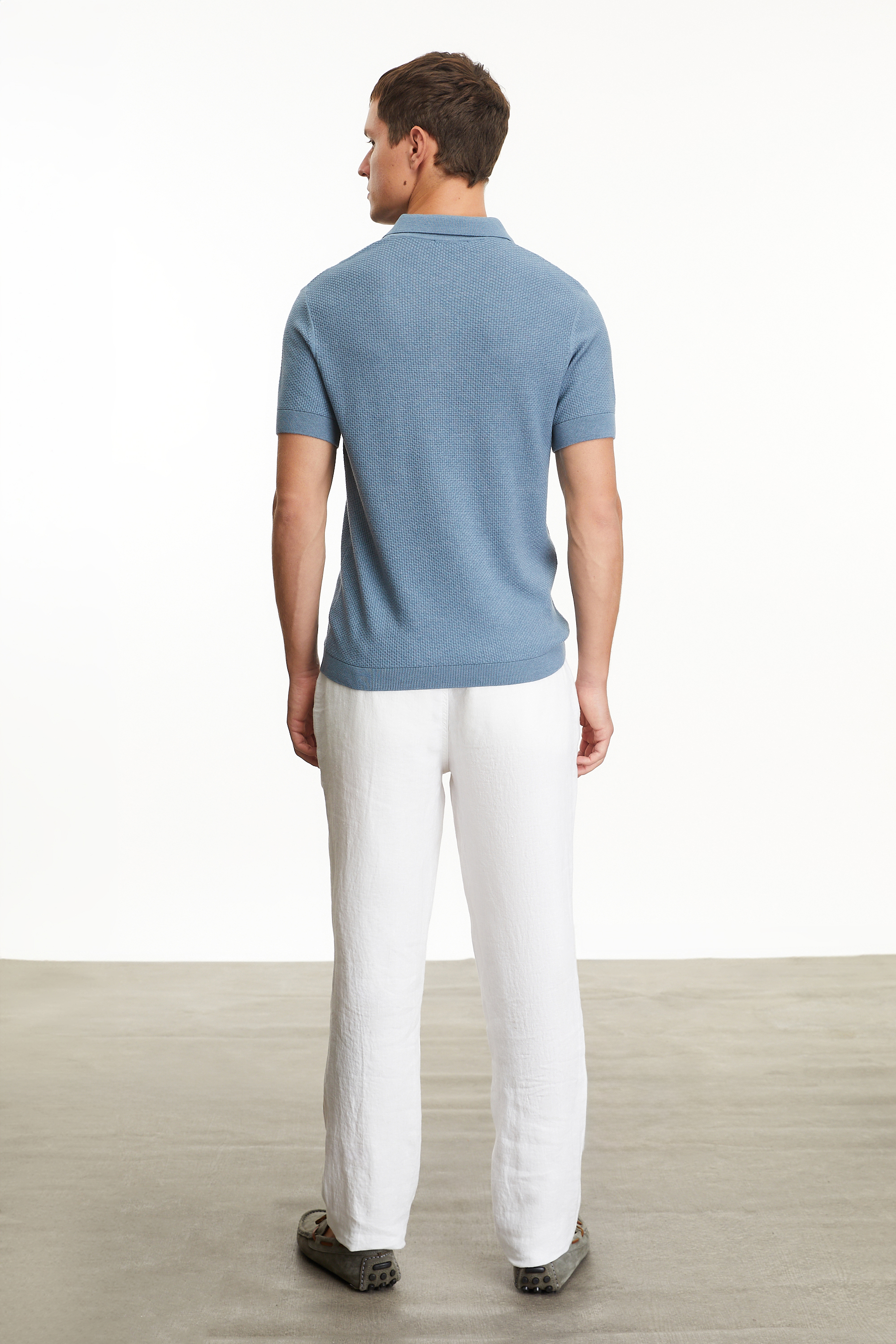 STRAIGHT FIT KETEN PANTOLON