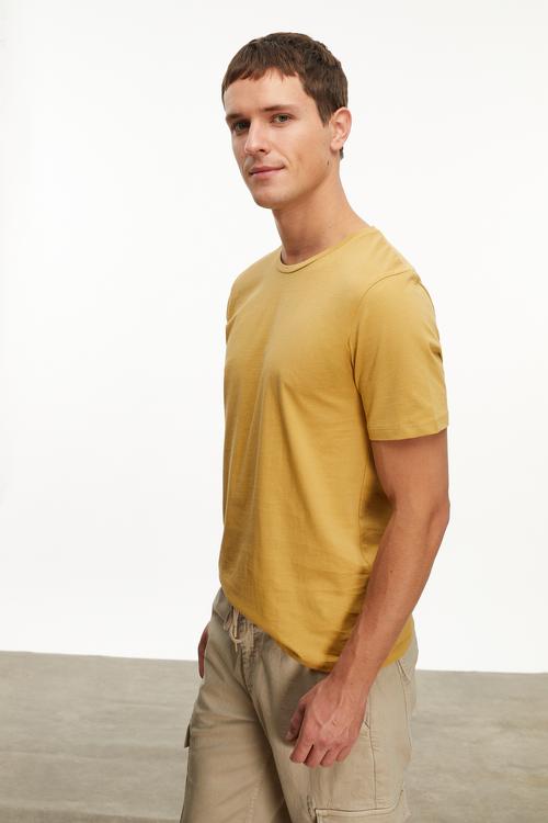  BİSİKLET YAKA KISA KOLLU T-SHIRT