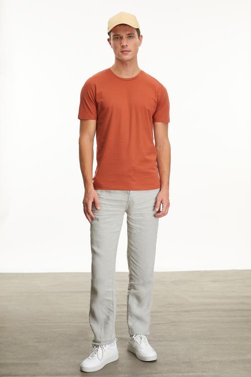  BİSİKLET YAKA KISA KOLLU T-SHIRT