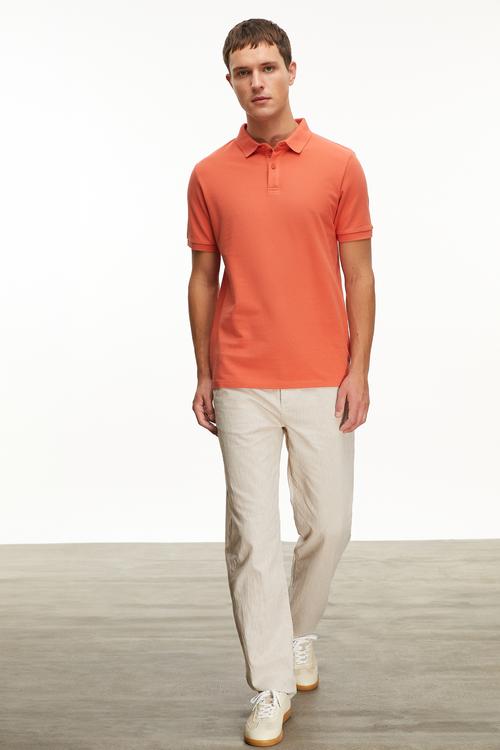  POLO YAKA KISA KOLLU T-SHIRT