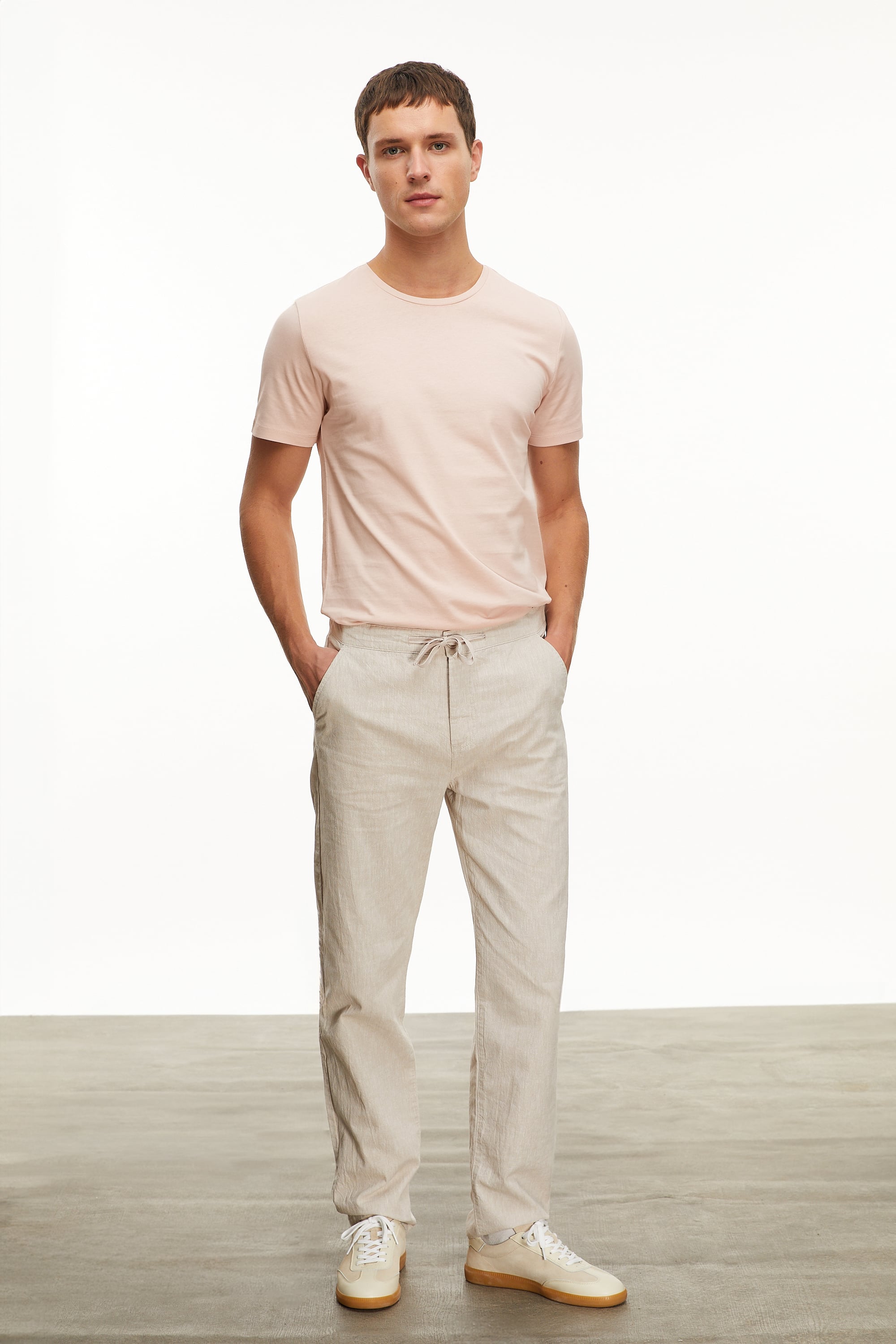 KETEN KARIŞIMLI SLIM FIT PANTOLON