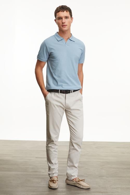  POLO YAKA KISA KOLLU T-SHIRT