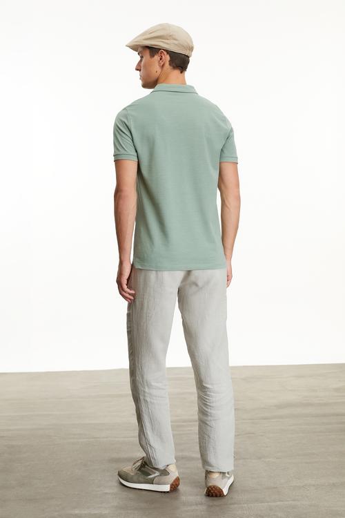  POLO YAKA KISA KOLLU T-SHIRT