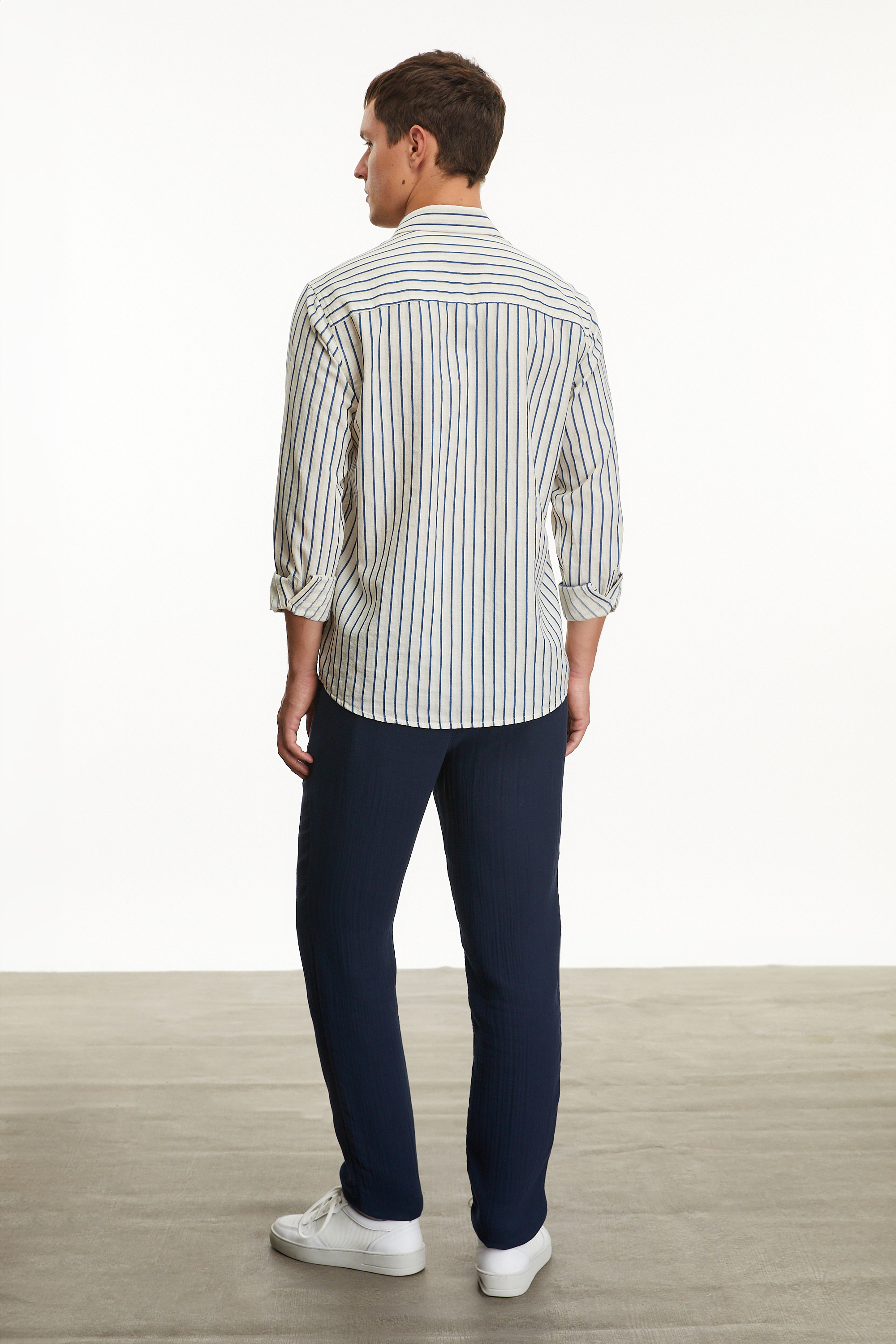 ÇİZGİLİ REGULAR FIT GÖMLEK