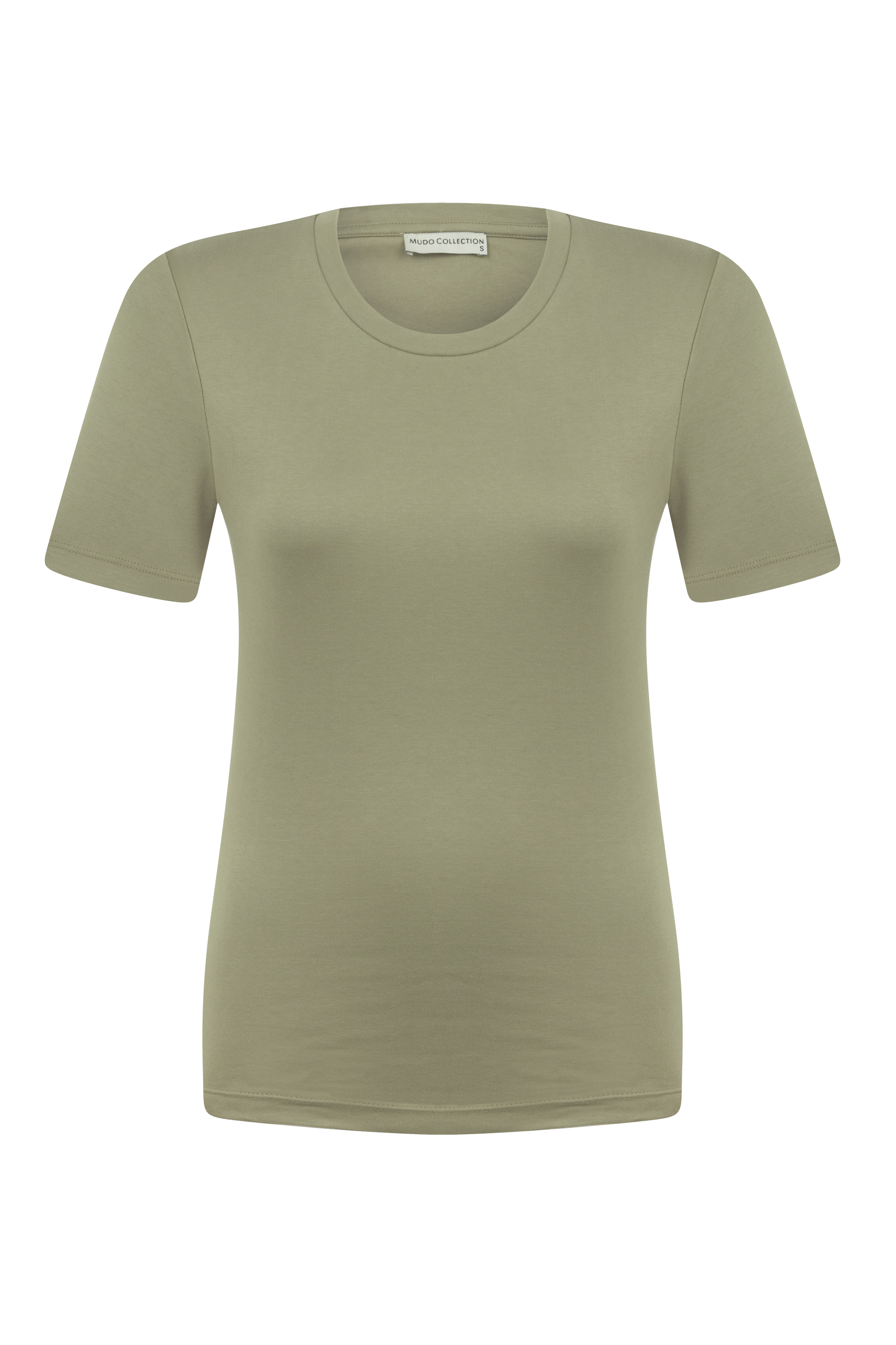 BİSİKLET YAKA KISA KOLLU T-SHIRT