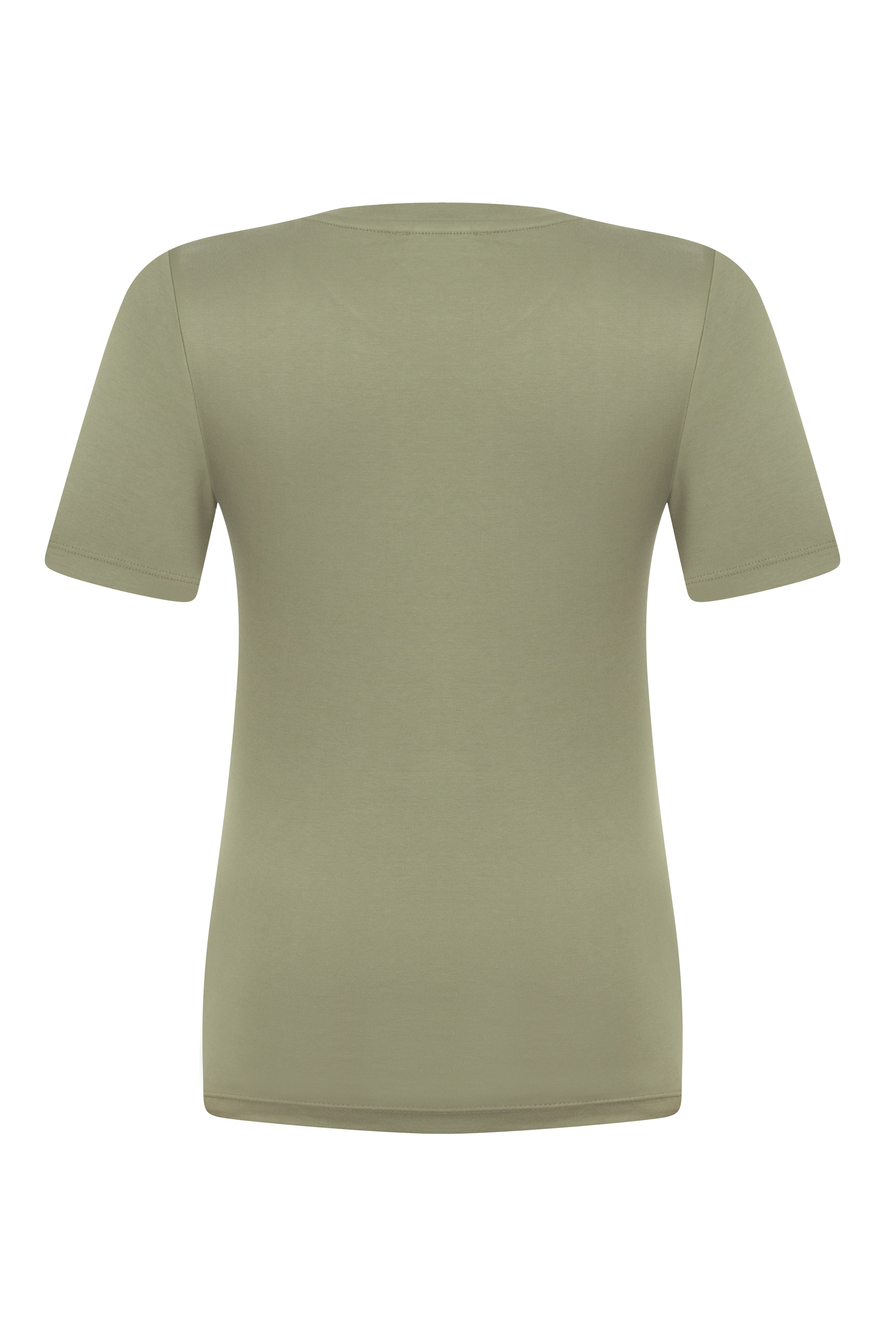 BİSİKLET YAKA KISA KOLLU T-SHIRT