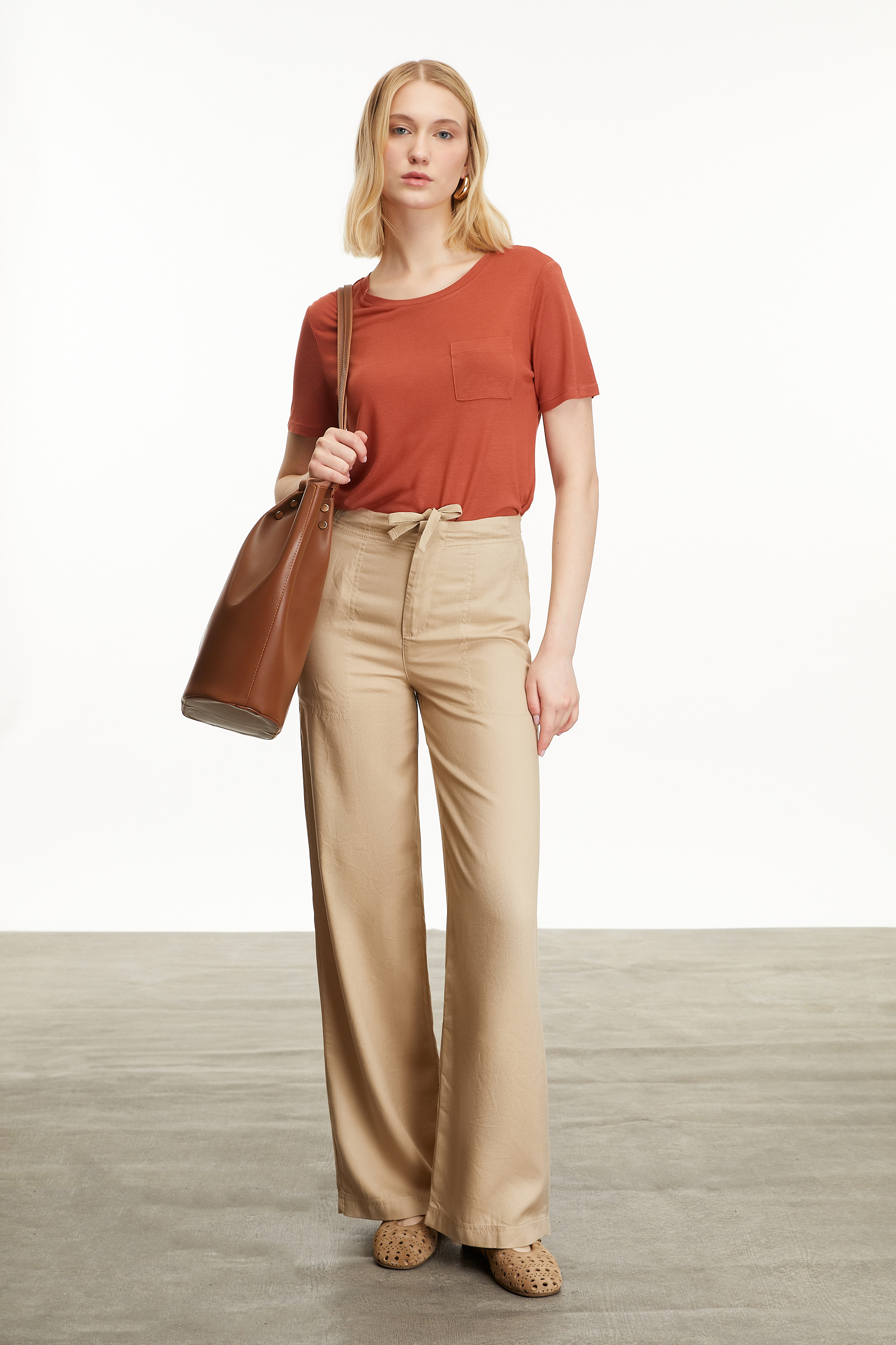 LİYOSEL WIDE LEG PANTOLON