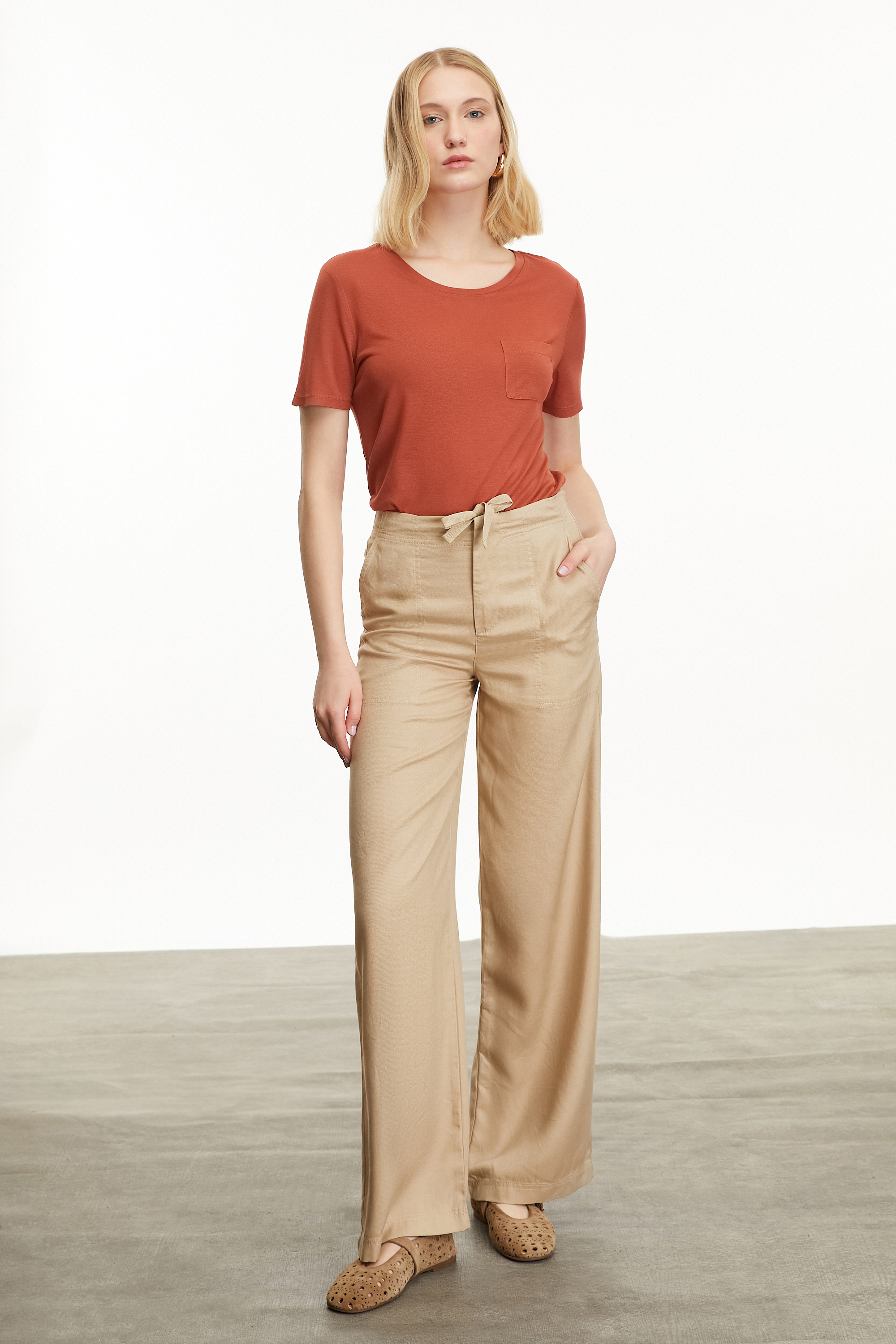 LİYOSEL WIDE LEG PANTOLON