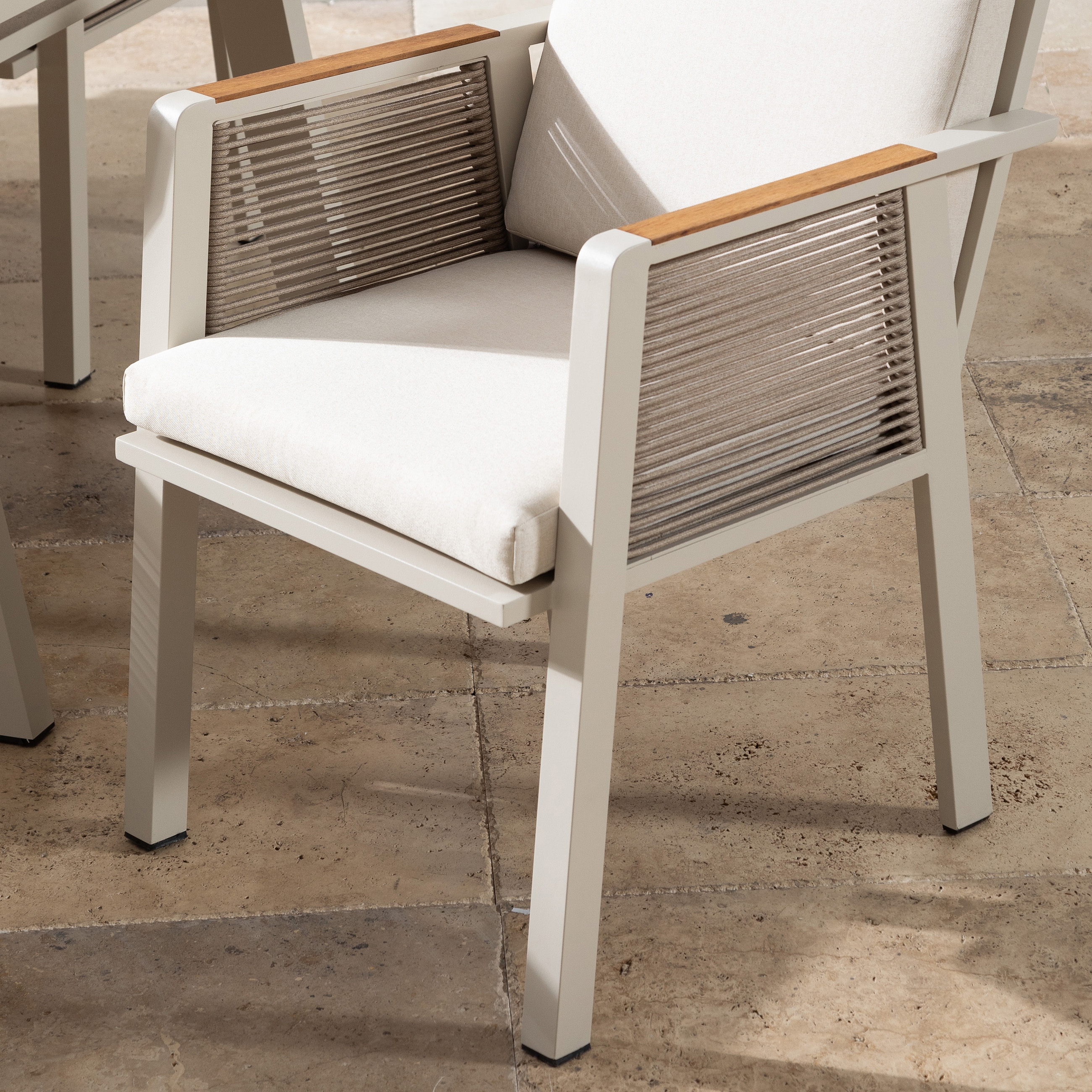 ARMAS  MASA SANDALYE SETİ KREM