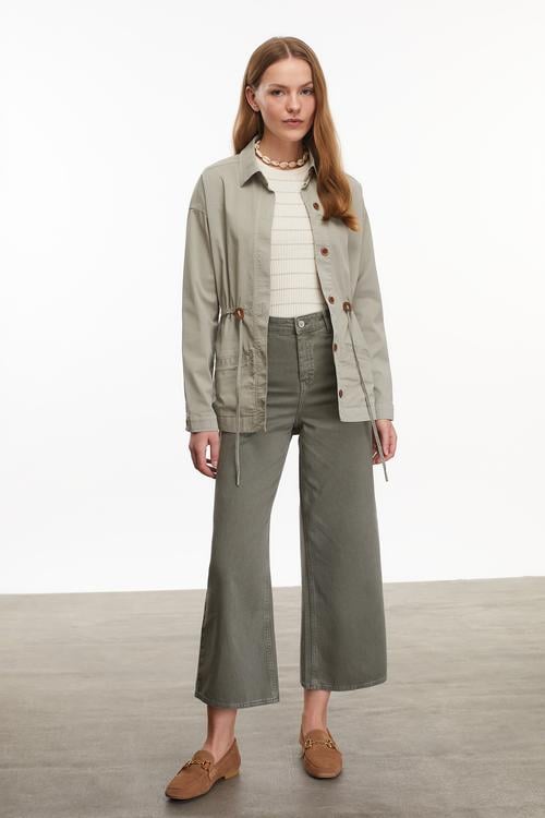  BAĞLAMA DETAYLI MONT CEKET