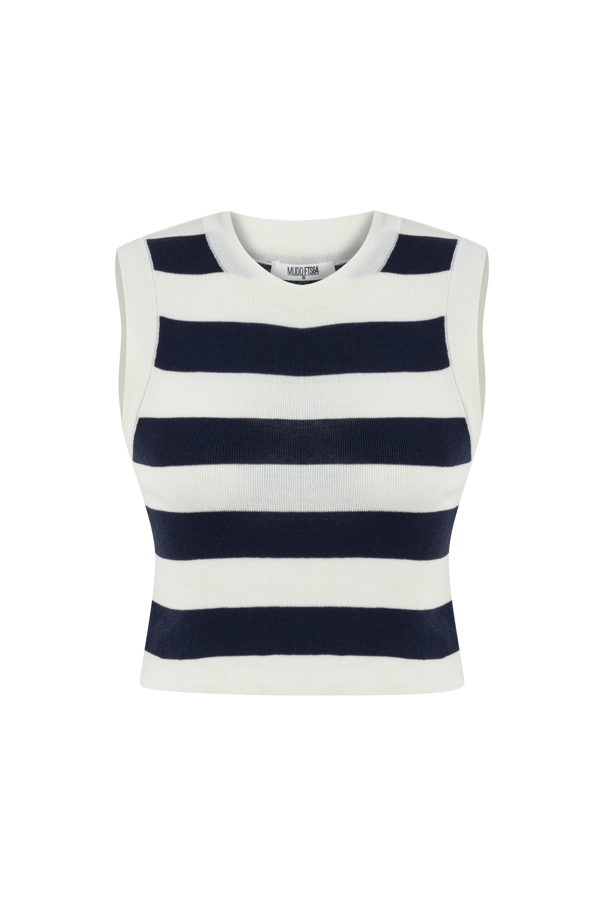 ÇİZGİLİ CROP TRİKO