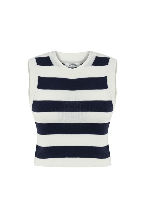  ÇİZGİLİ CROP TRİKO