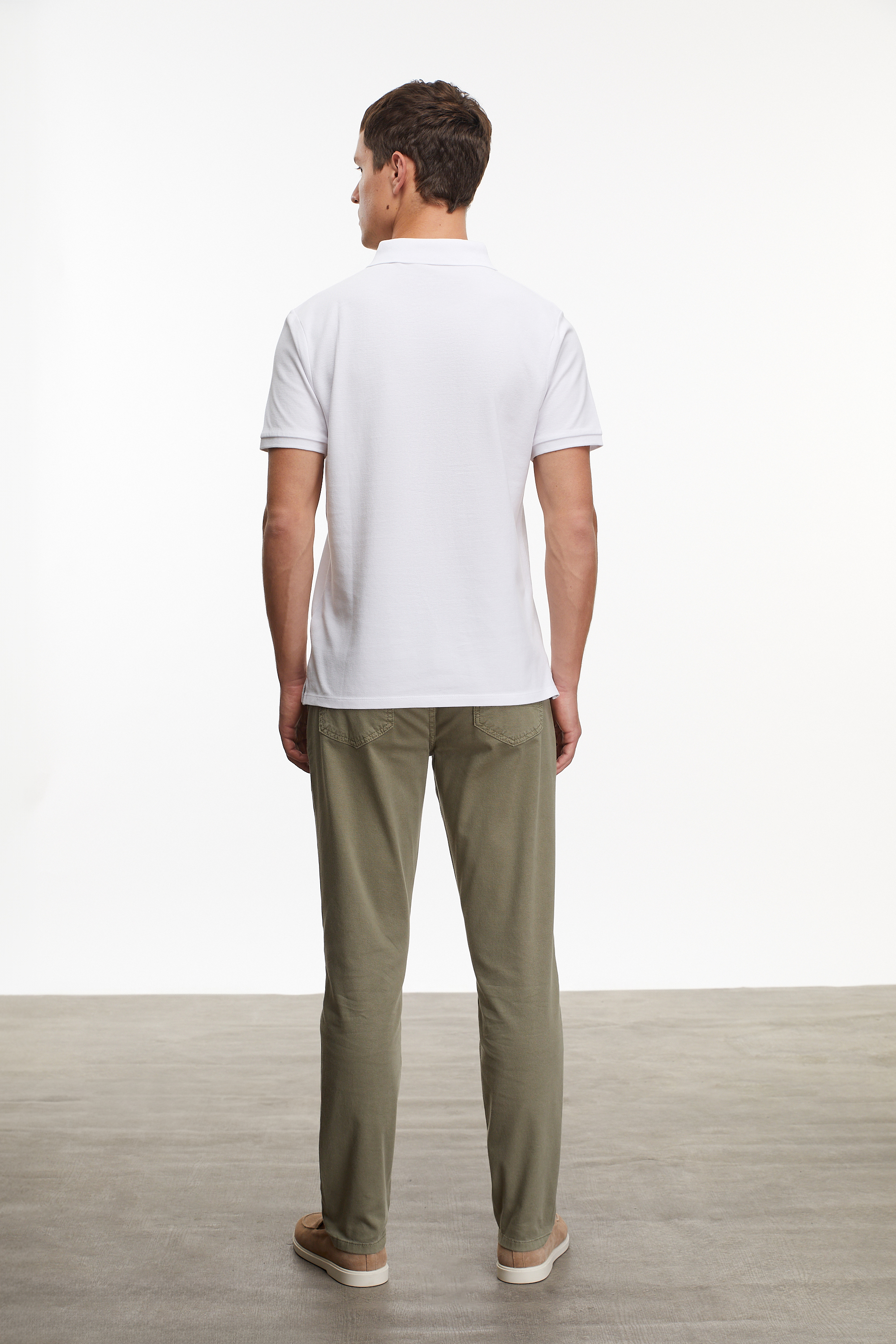 POLO YAKA KISA KOLLU T-SHIRT