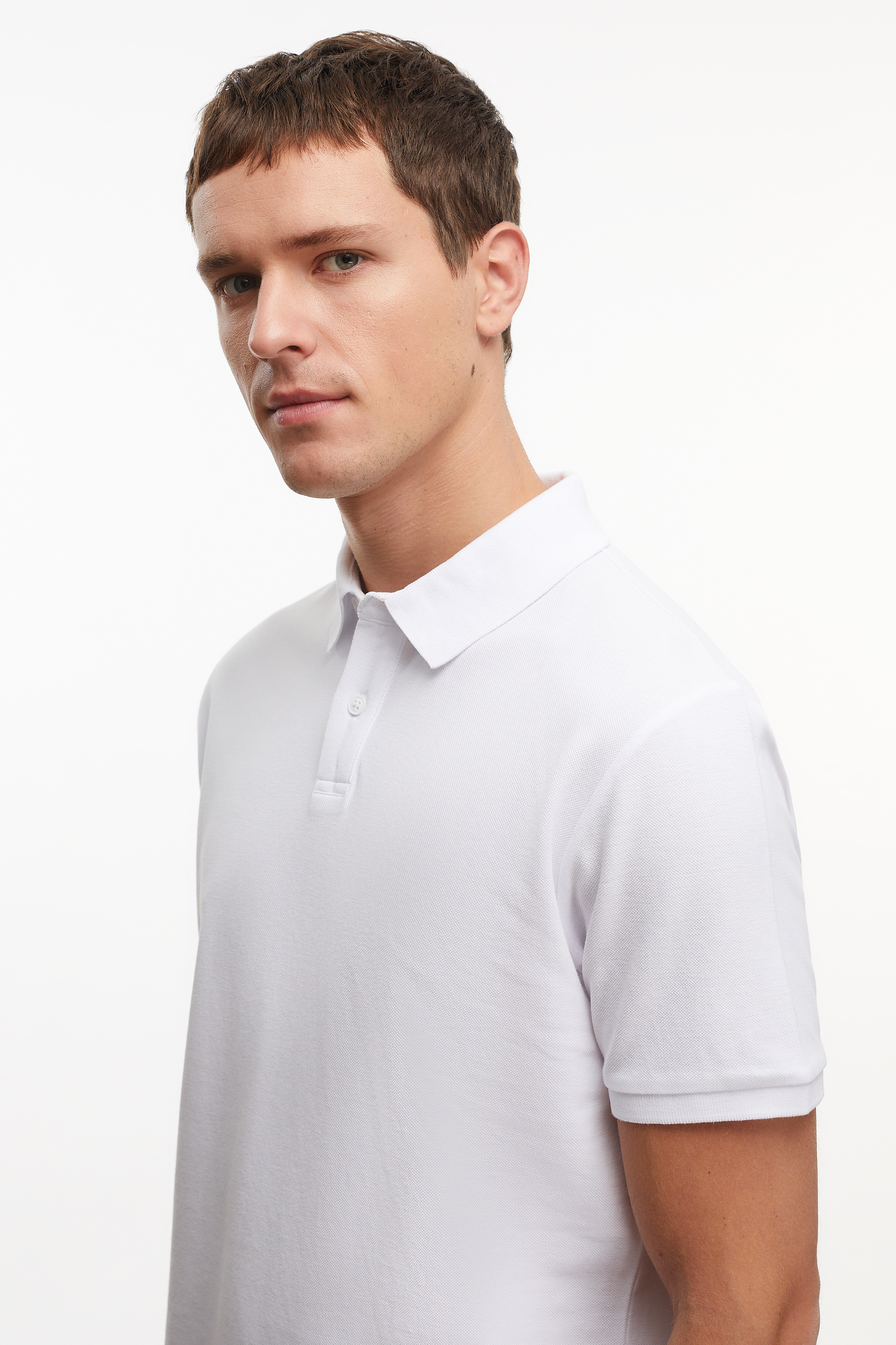 POLO YAKA KISA KOLLU T-SHIRT