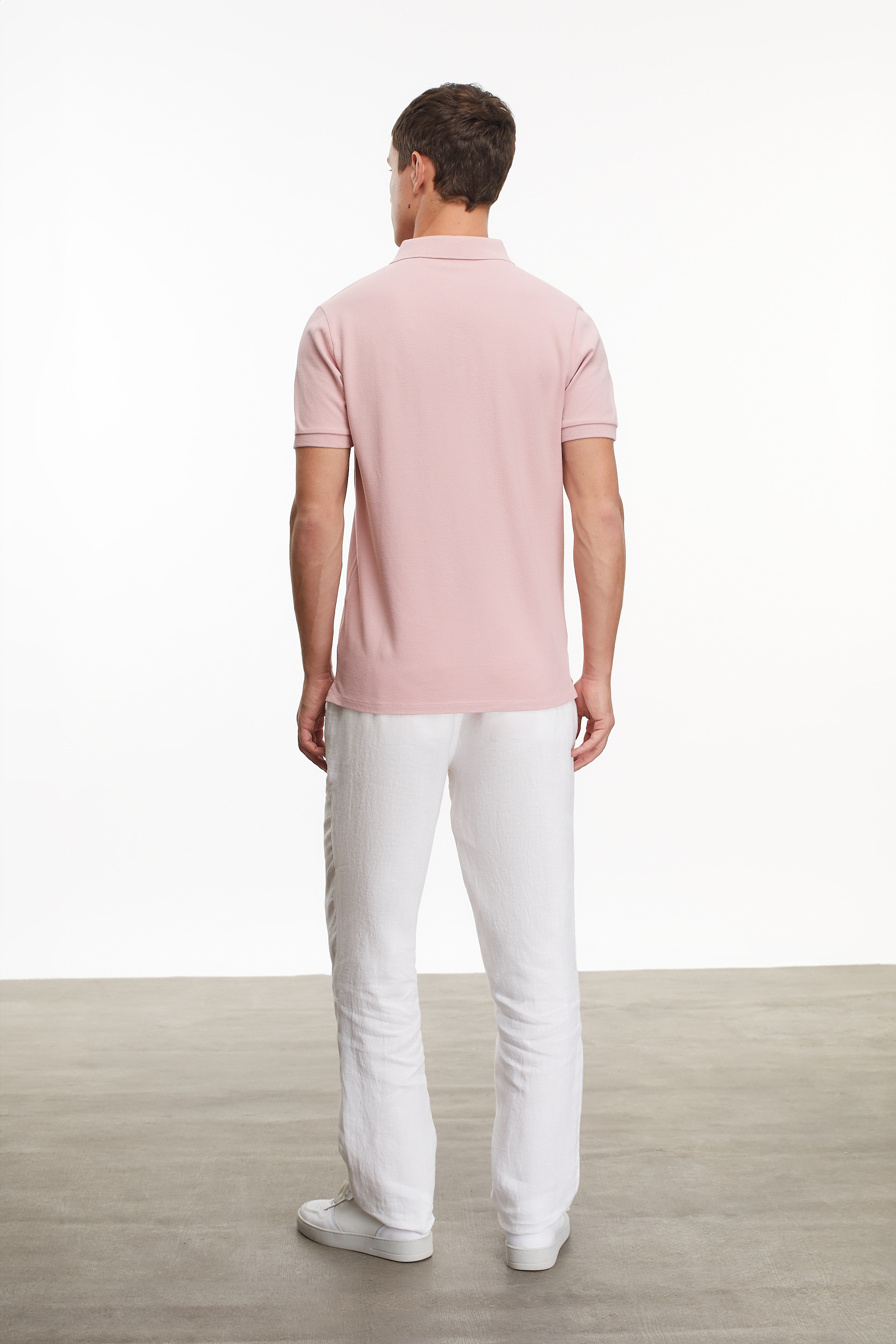 POLO YAKA KISA KOLLU T-SHIRT