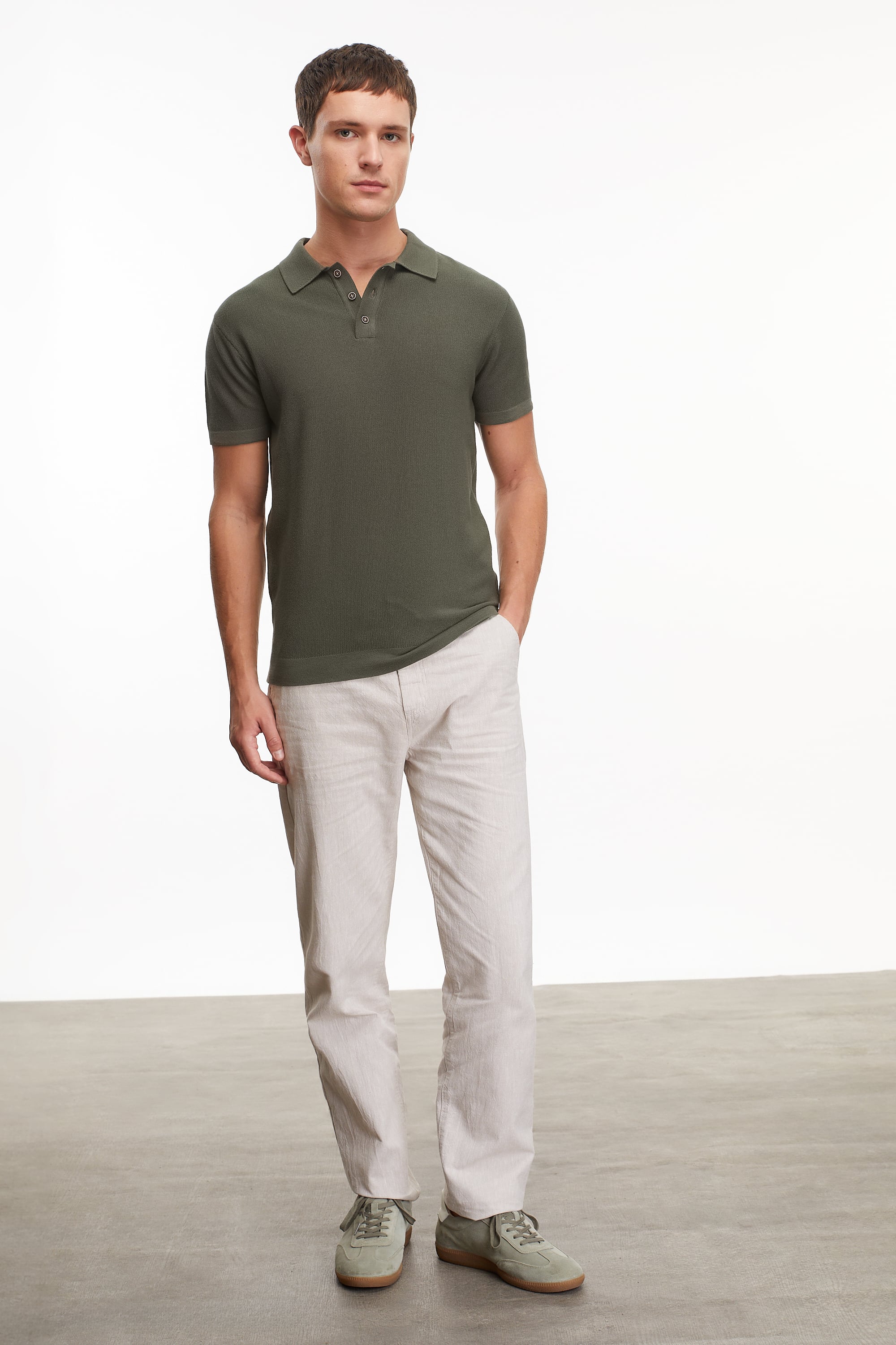 POLO YAKA KISA KOLLU TRİKO