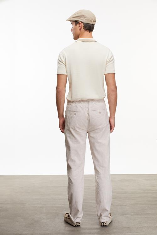  KETEN KARIŞIMLI SLIM FIT PANTOLON