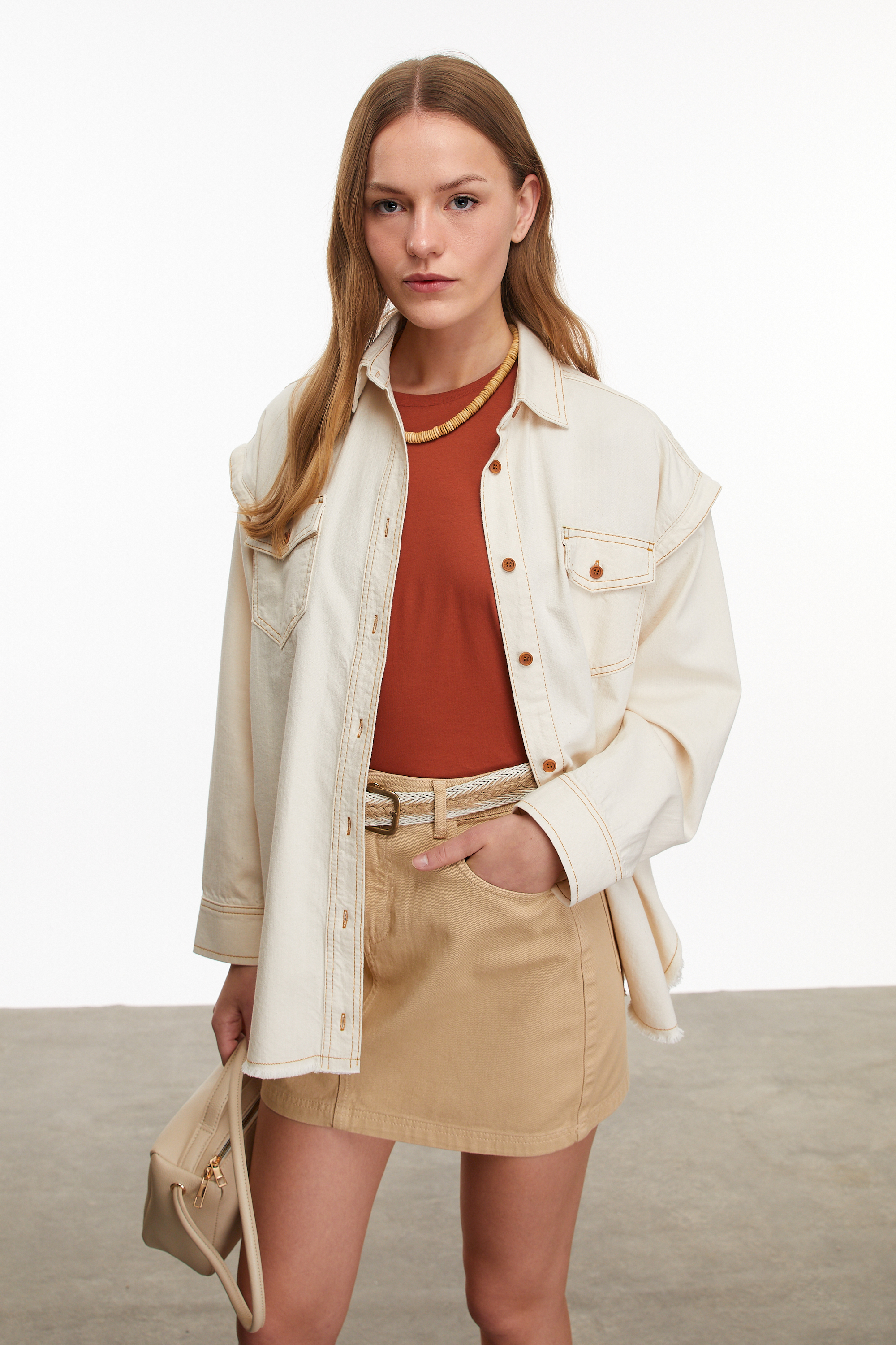 OVERSIZE CEKET GÖMLEK