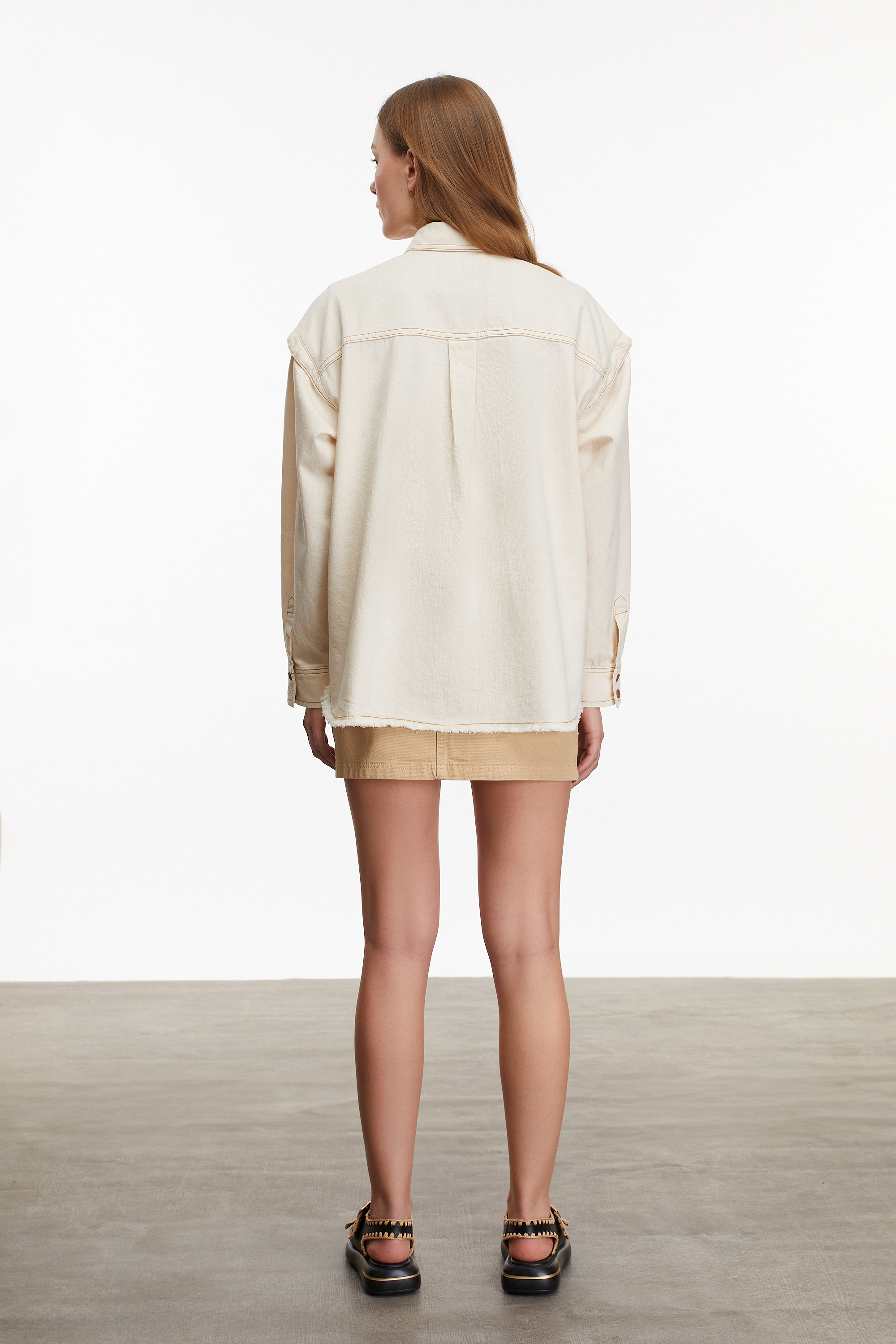 OVERSIZE CEKET GÖMLEK