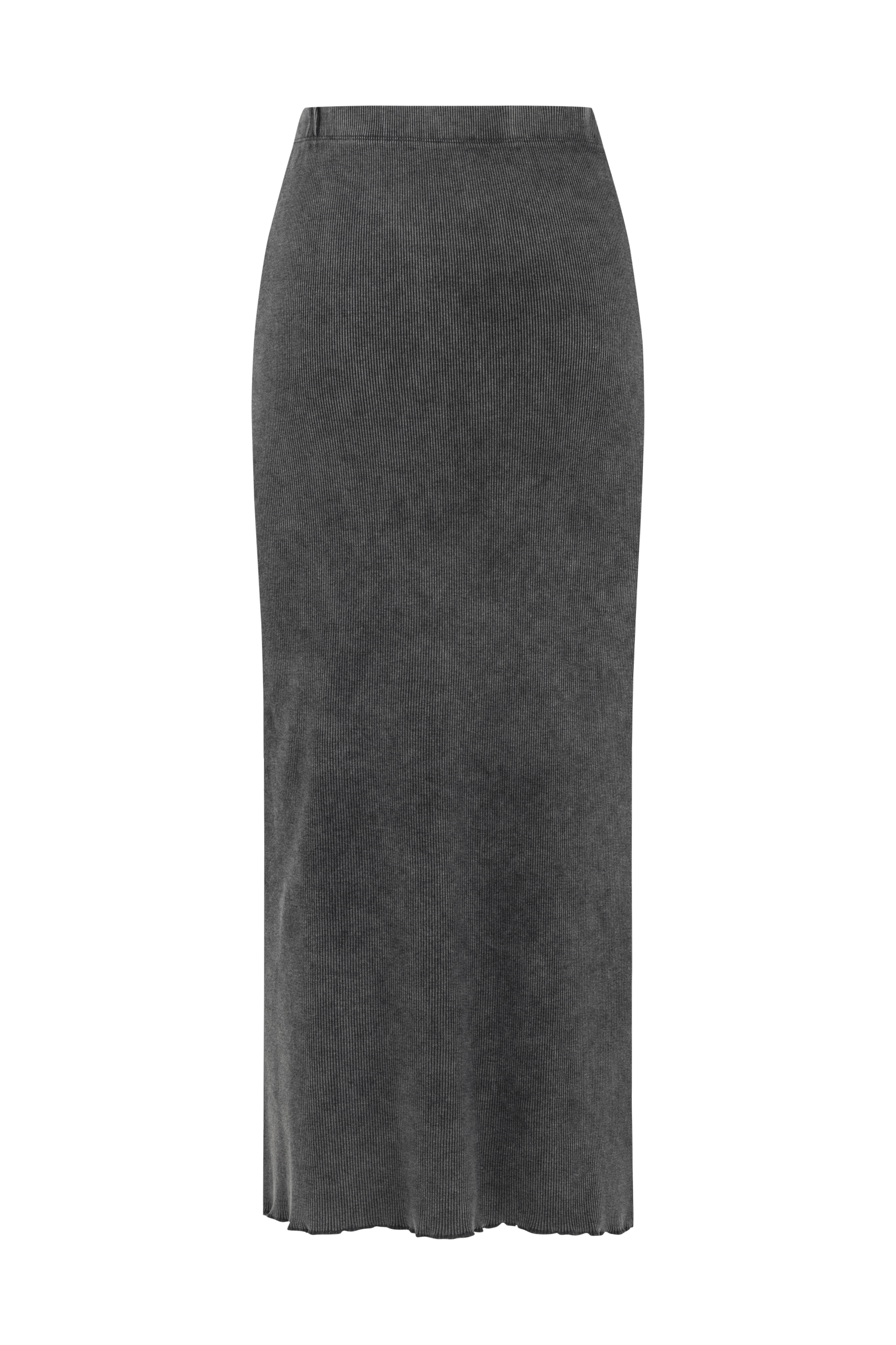 YIRTMAÇLI MİDİ ÖRME ETEK