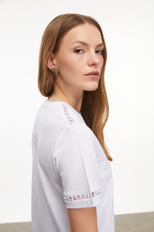  BİSİKLET YAKA KISA KOLLU T-SHIRT