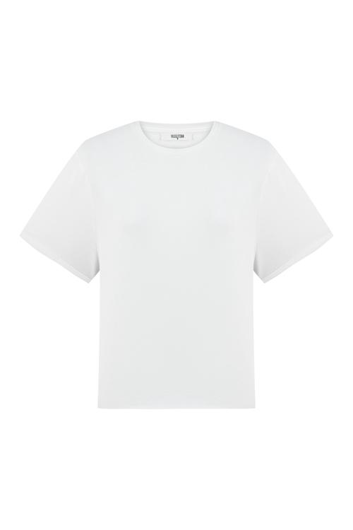  KISA KOLLU CROP T-SHIRT