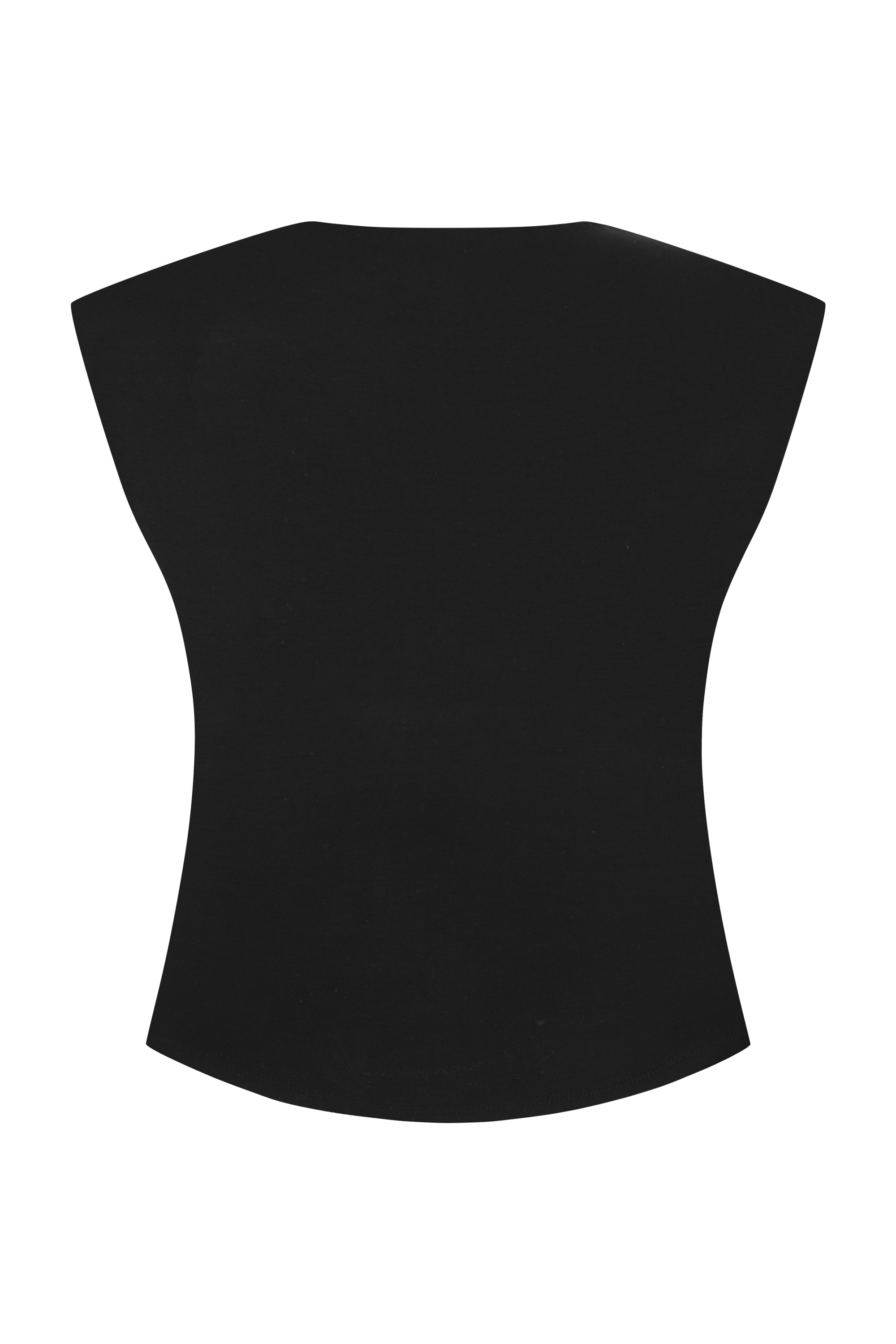 BÜZGÜLÜ V YAKA CROP BLUZ