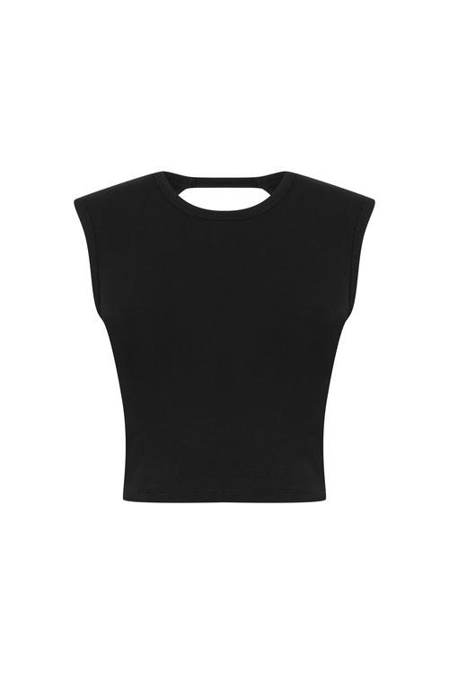  SIRT DEKOLTELİ CROP BLUZ