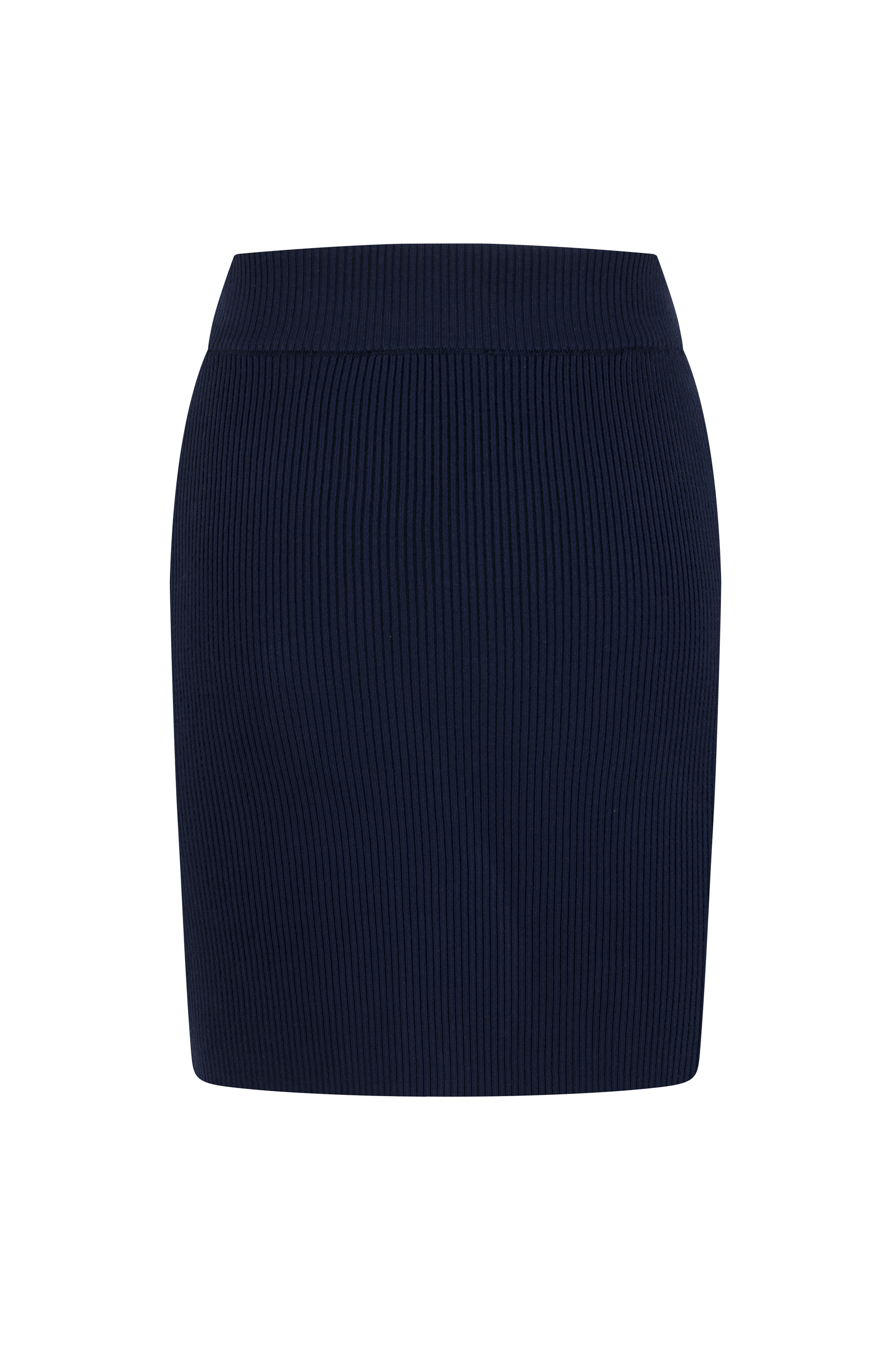 DÜĞME DETAYLI MİNİ DAR ETEK