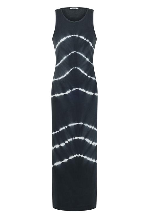  BATİK DESENLİ UZUN ELBİSE