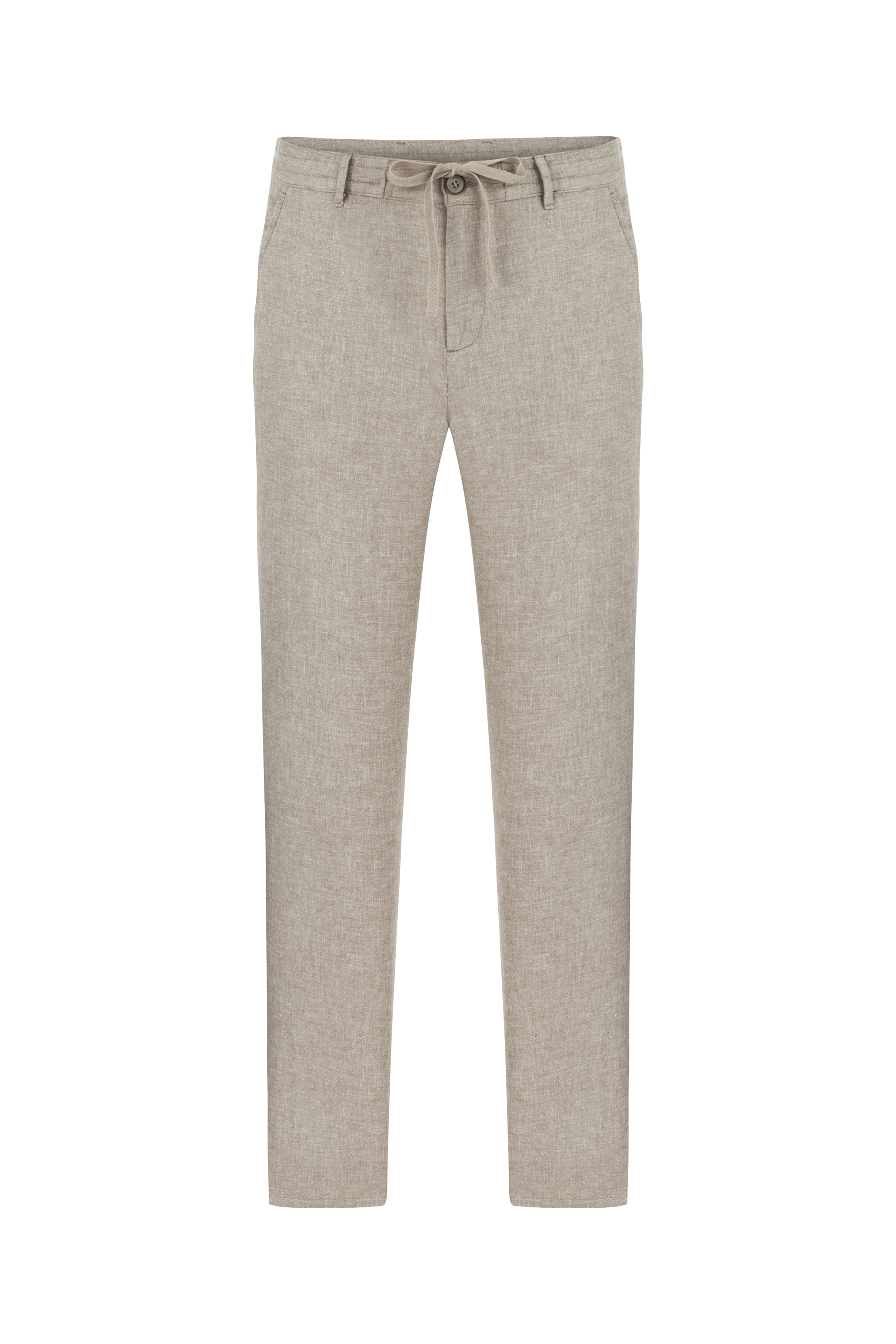 KETEN KARIŞIMLI SLIM STRAIGHT PANTOLON