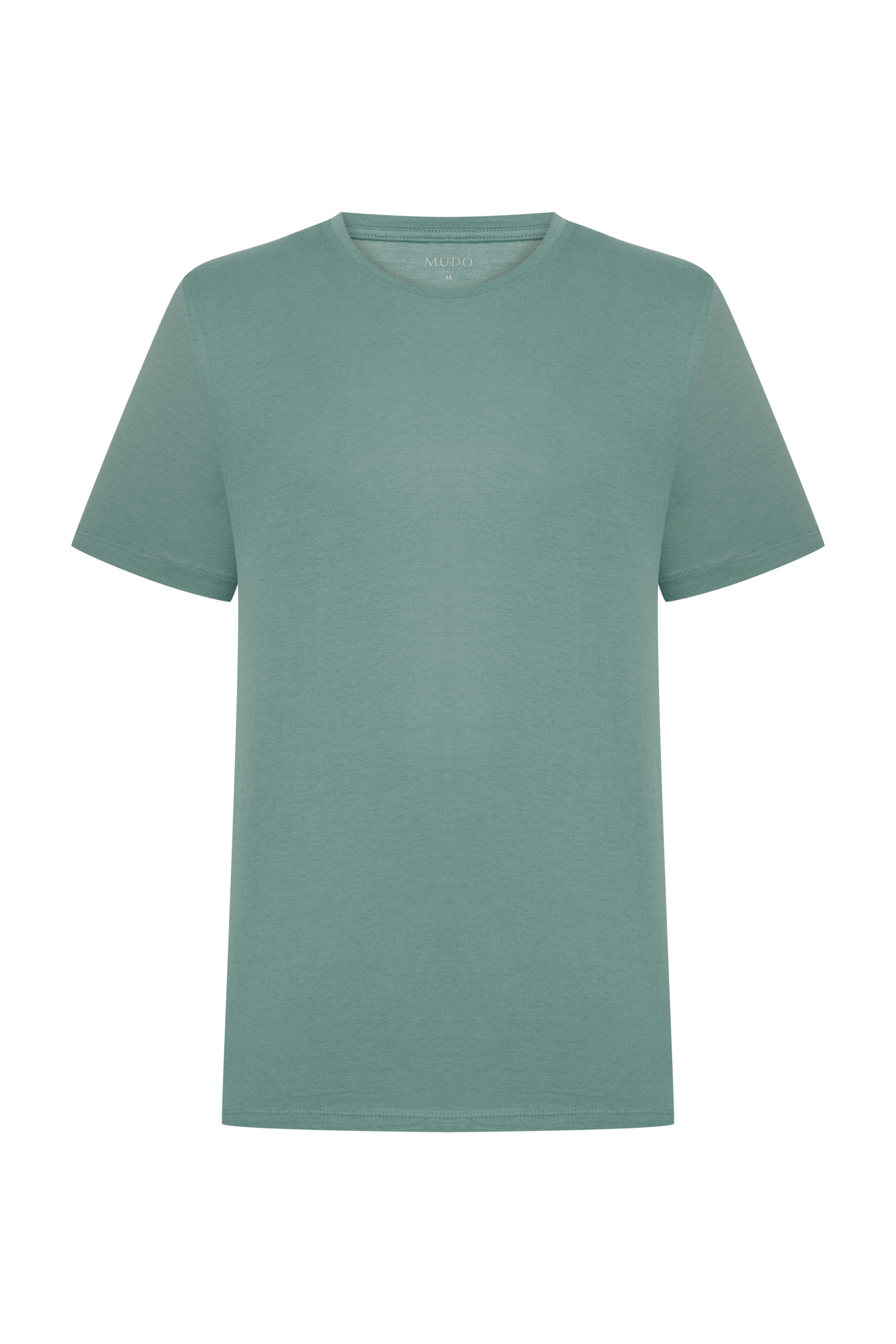 BİSİKLET YAKA KISA KOLLU T-SHIRT