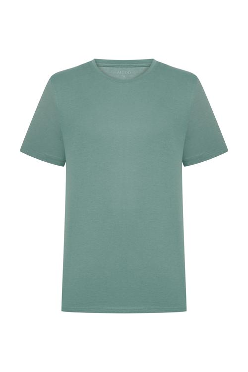  BİSİKLET YAKA KISA KOLLU T-SHIRT