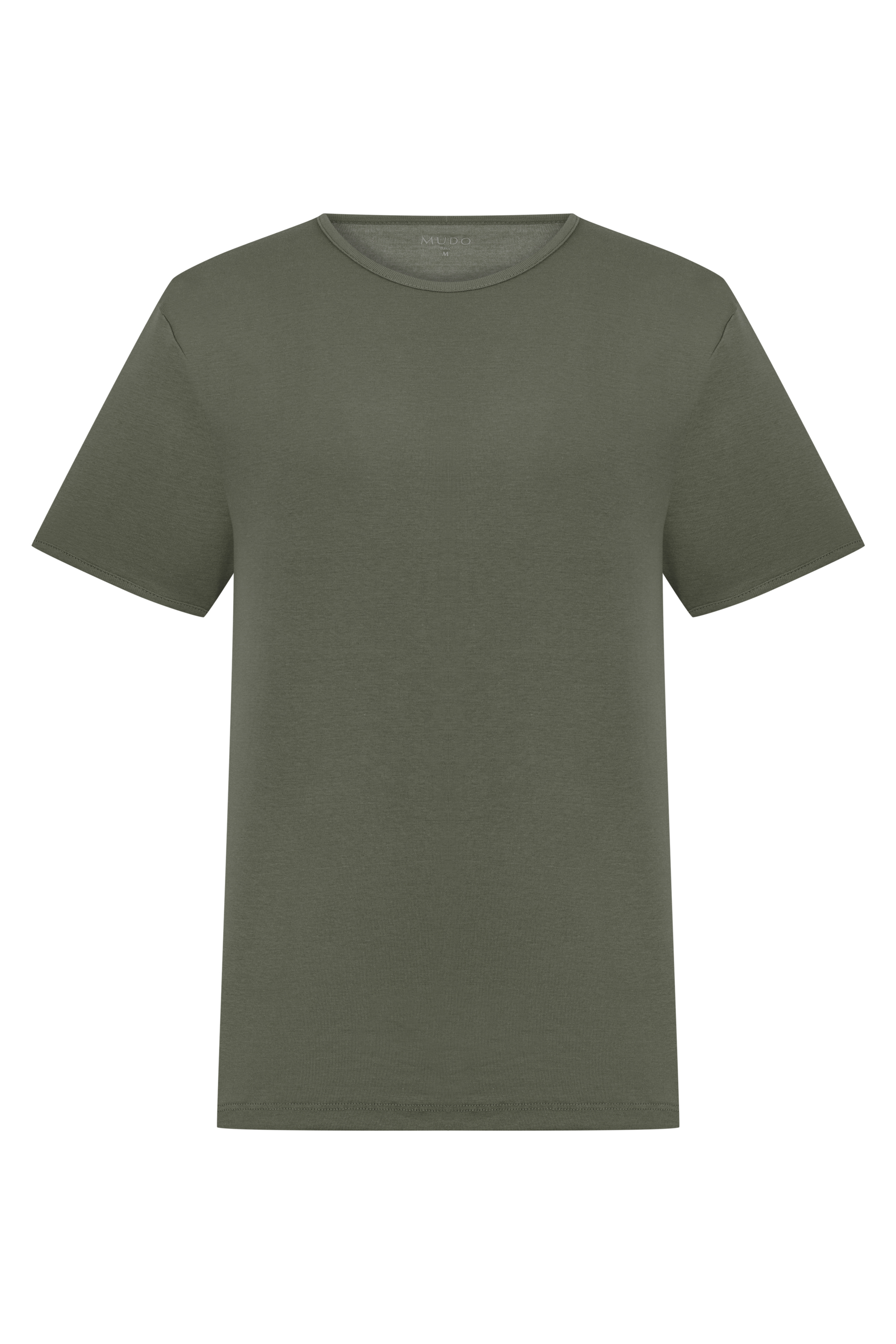 BİSİKLET YAKA KISA KOLLU T-SHIRT